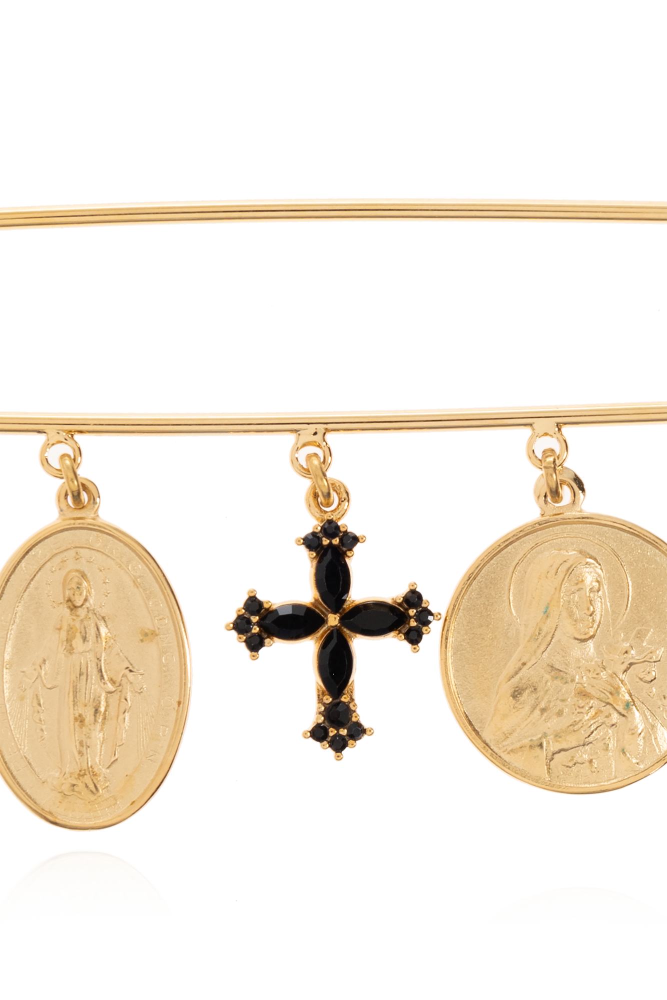 仕*ん様 DOLCE & GABBANA COLLANA OTTONE ネックレ Dolce & Gabbana Brooch with charms | Men's Jewelery | Vitkac